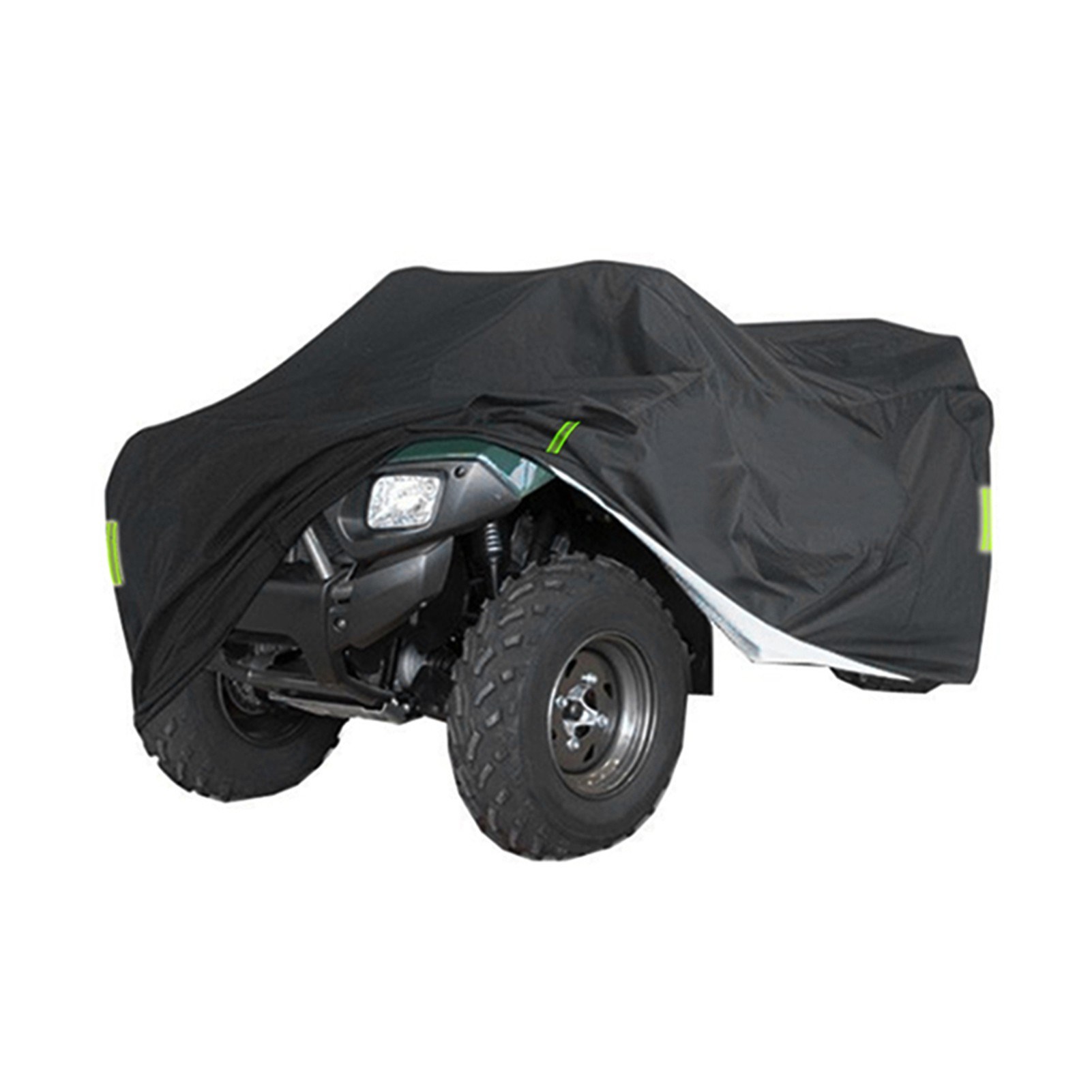 Universal Heavy Duty ATV ATC Cover 190T  Rain Waterproof Dustproof Anti-UV Ripstop Beach Vehicle Outdoor Protector with Night Reflective Strip