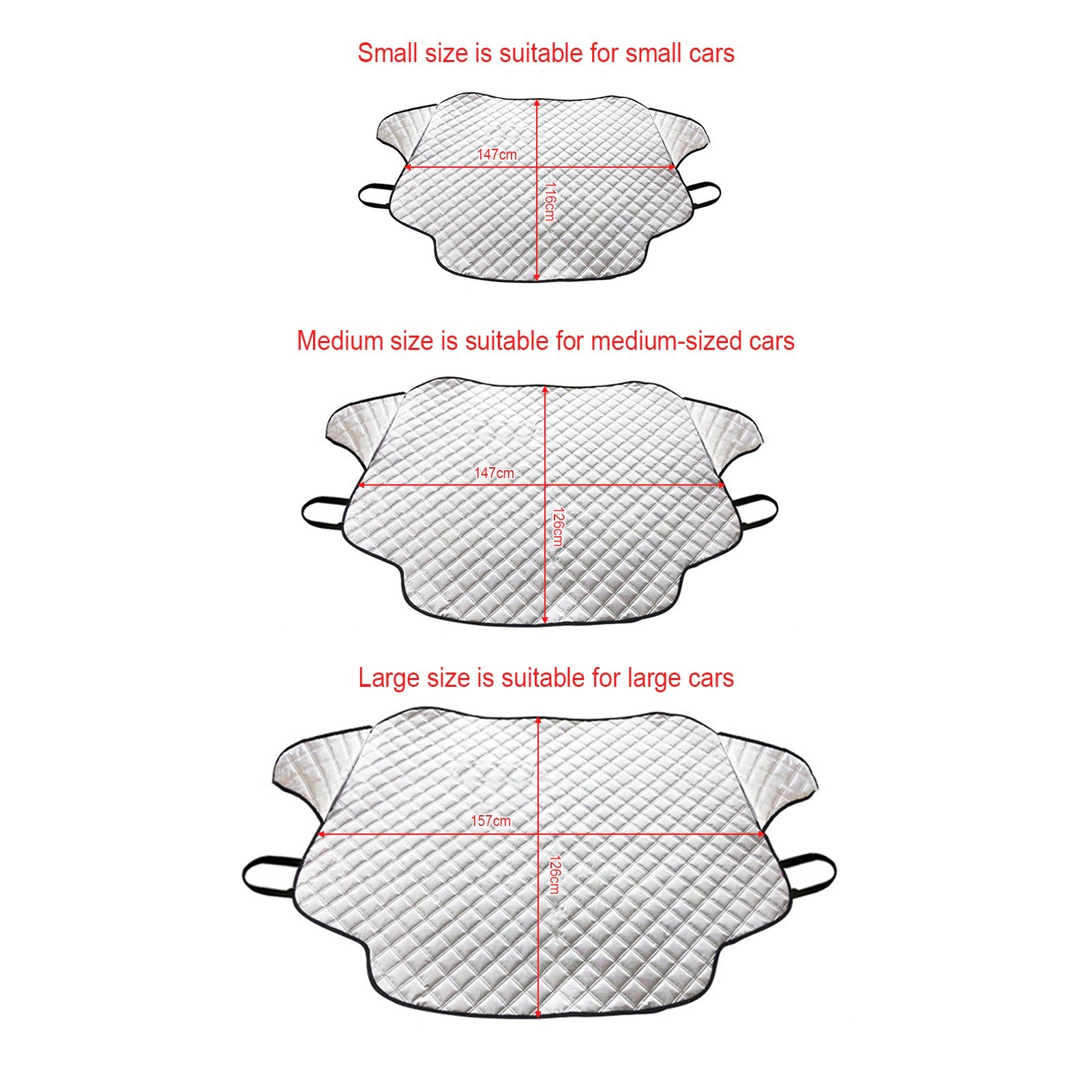 Car Windscreen Cover Windshield Snow Cover 157*126cm