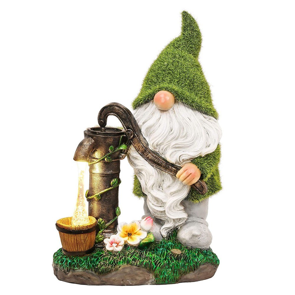 tomtop.com - 54% OFF Solar Outdoor Garden Resin Decoration, Free Shipping $57.99