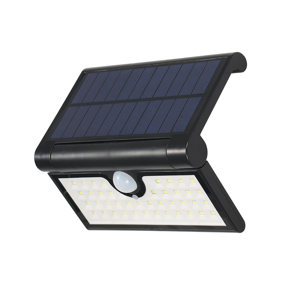 42leds Foldable Solar Powered Wall Lamp With Pir Motion Sensor Sales