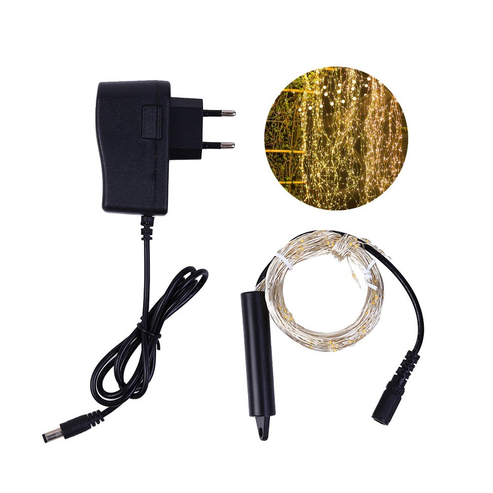 2m 200 Leds Vines Tree Branch String Light 10 Copper Wires Christmas Party Holiday Fairy Decoration