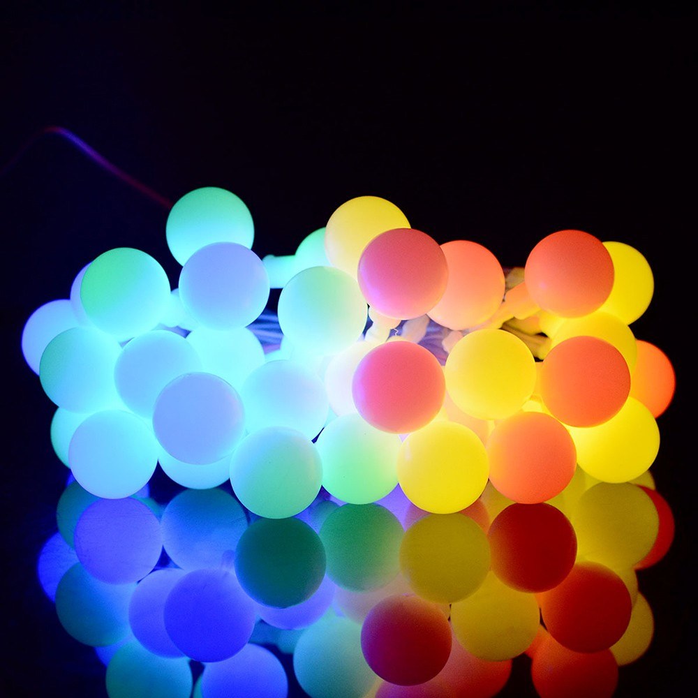 Tomshine Solar Powered 50 LEDs String Light