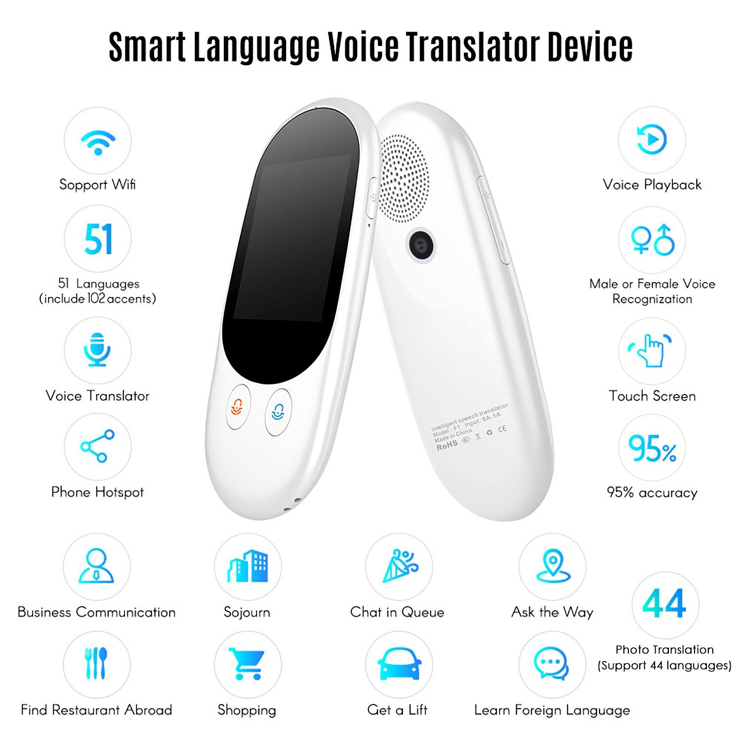 Suneducationgroup Com Business Office Industrial Electronic Dictionaries Translators Smart Language Translator Supports 102 Languages