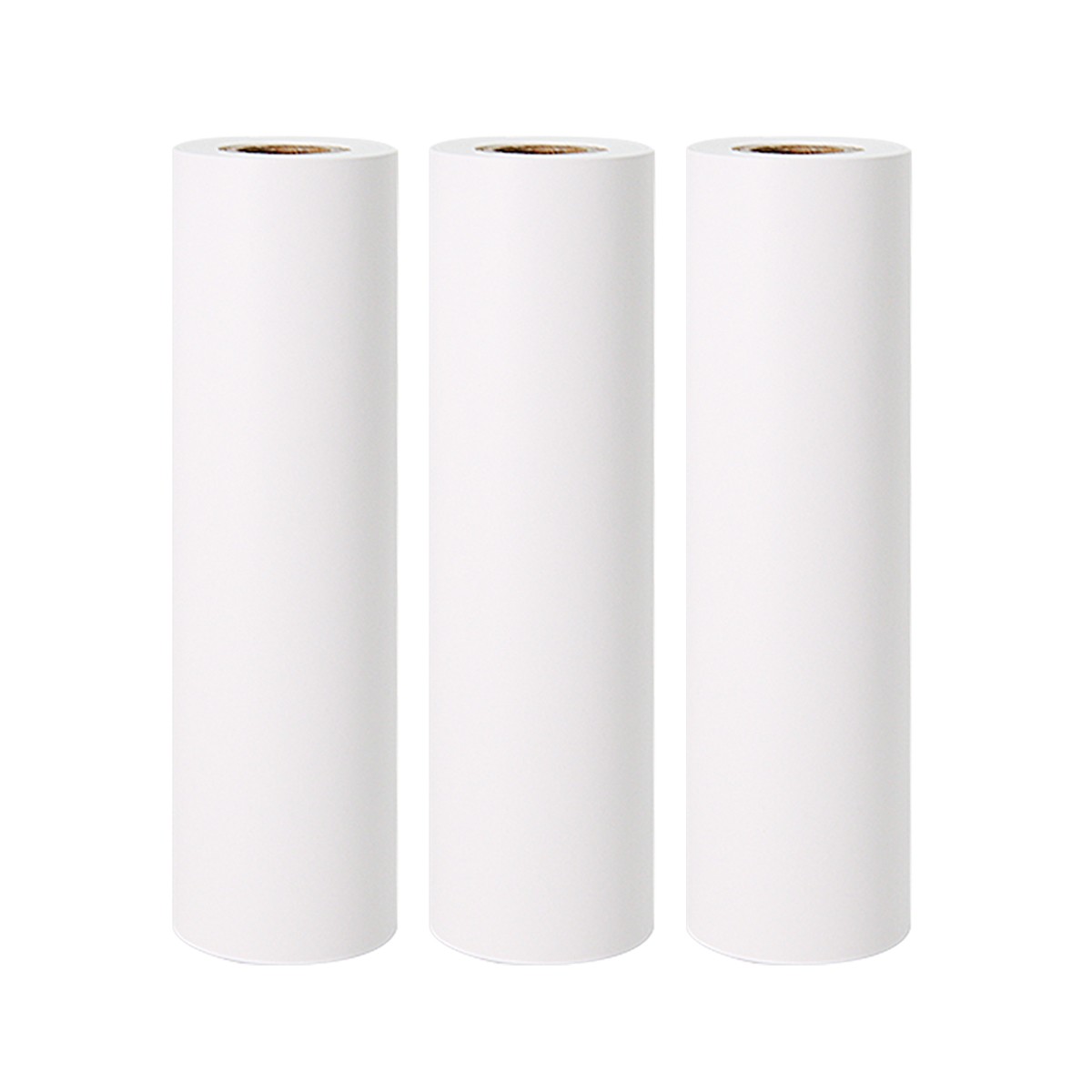 Poooli 110 * 30mm White Non-adhesive Thermal Paper Roll