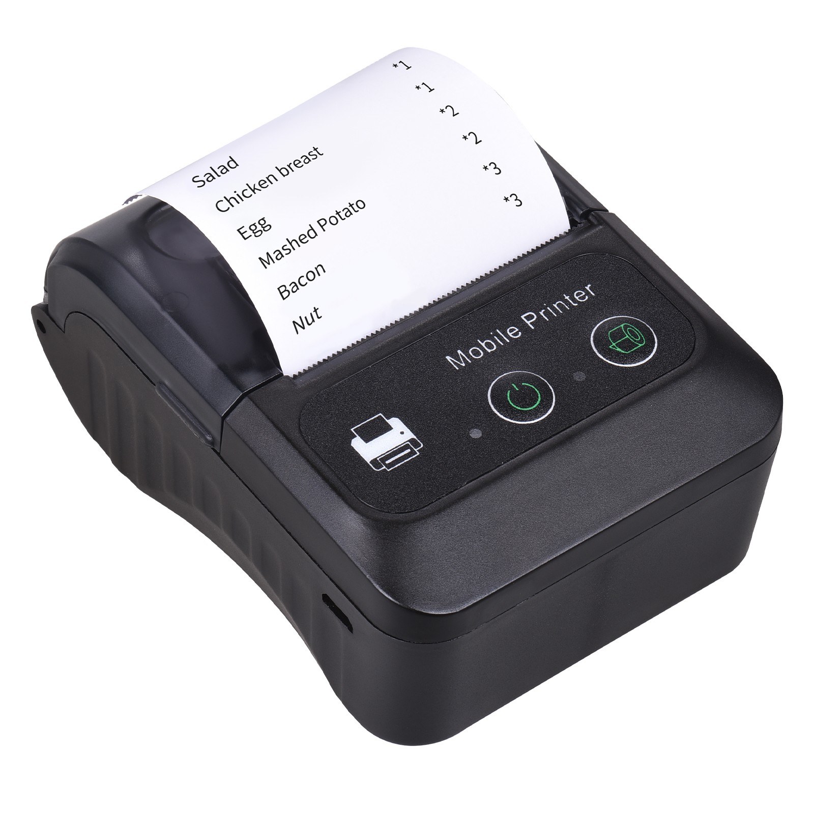 Portable Wireless BT 58mm 2 Inch Thermal Receipt Printer