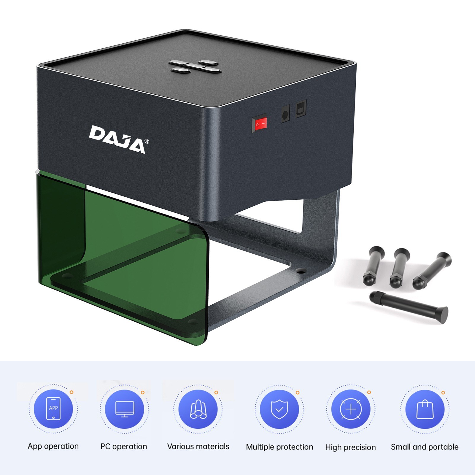 DAJA DJ6 Laser Engraver DIY Marking Portable Engraving Machine