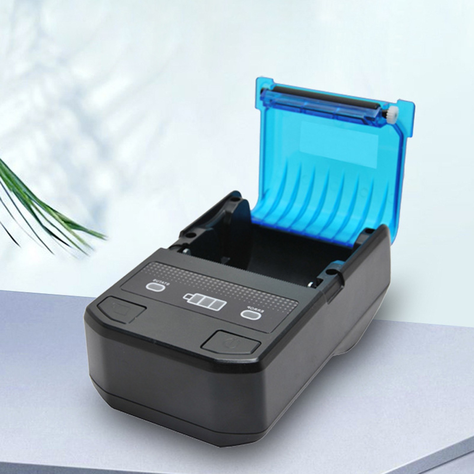 Portable 58mm Thermal Label Maker Wireless BT Mini Label ...