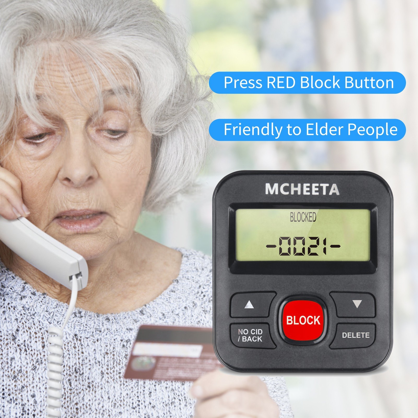 Call Blocker for Landline Phones Telephone 4000 Caller ID Box Blocking