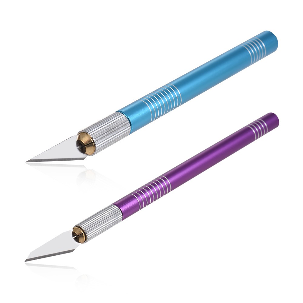 14pcs/set Art Pen Knife Precision Cutter DIY Craft Carving Knife Kit with Scalpel Blades
