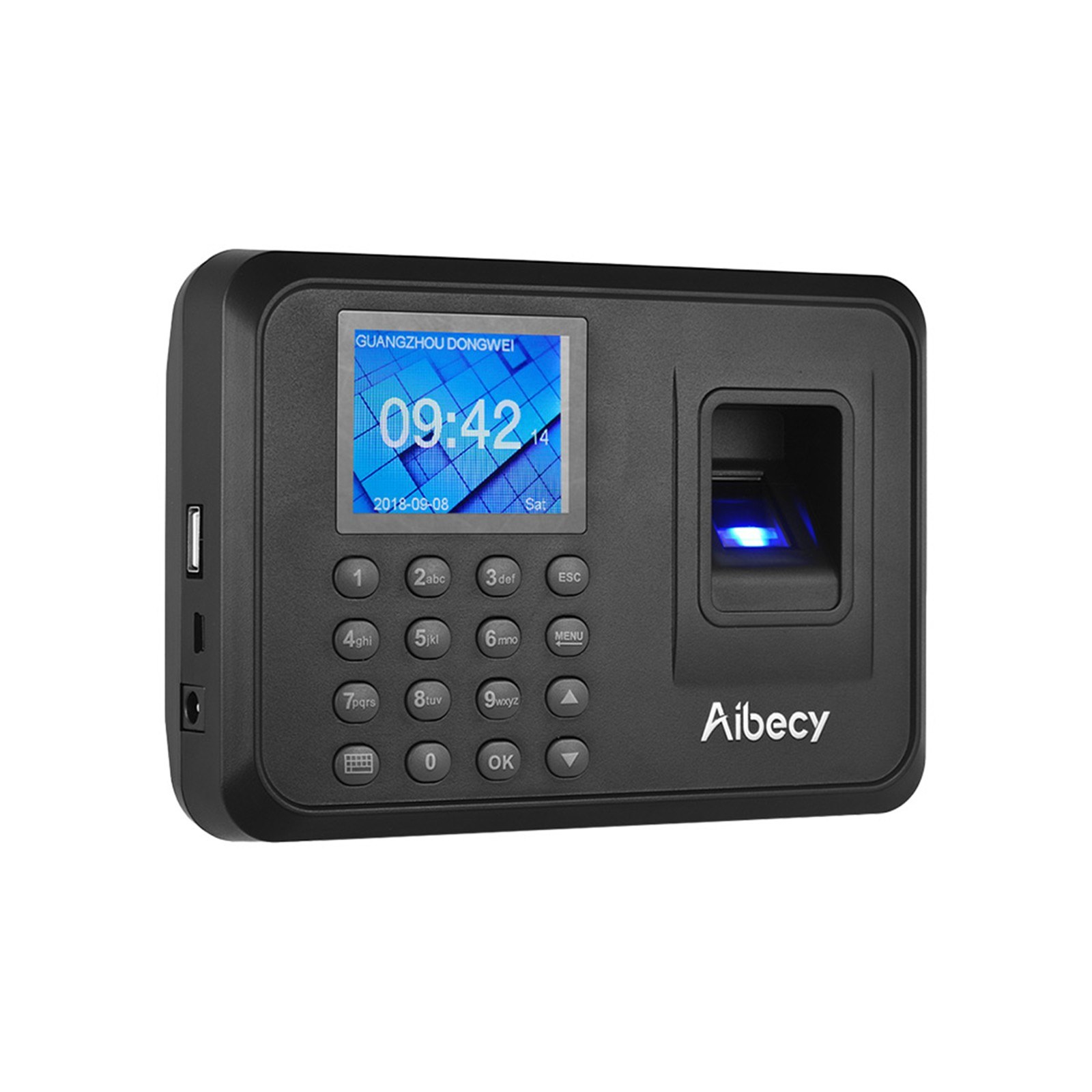 Aibecy Biometric Fingerprint Password Attendance Machine