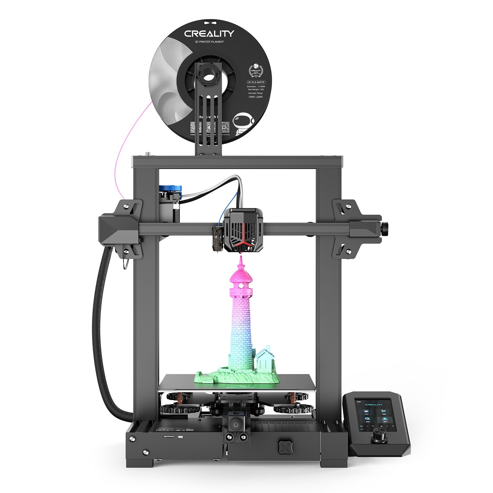 Cafago - 74% OFF Original Creality 3D Ender-3 V2 Neo Desktop 3D Printer,EU Warehouse+?265.19
