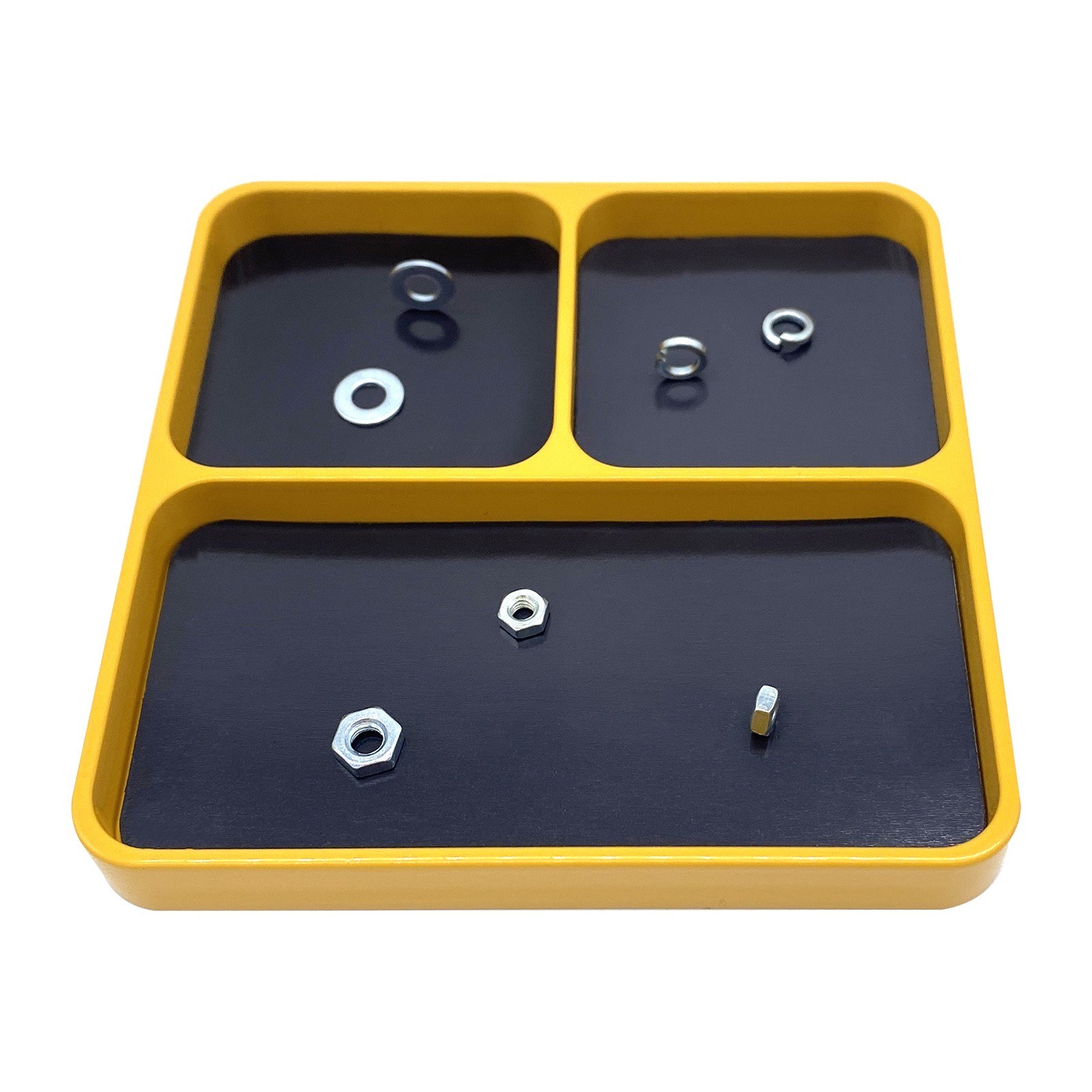 Magnetic Desktop Screws Tools Parts Tray Holder Storage Plate Box Case Organizer for  Metal Parts Screws Sockets Bolts Pins Organization