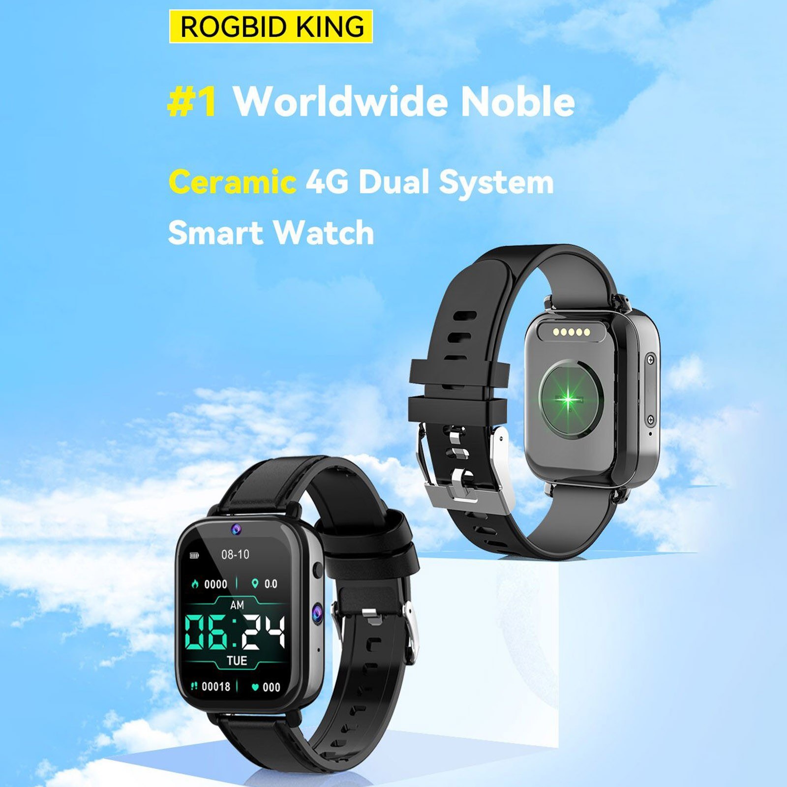 Rogbid king smartwatch flipkart clearance