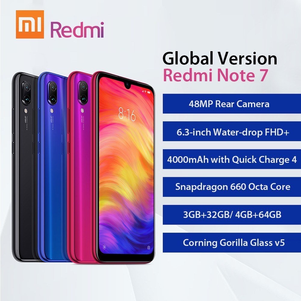 Manuale - Xiaomi Redmi Note 7 Telefono cellulare
