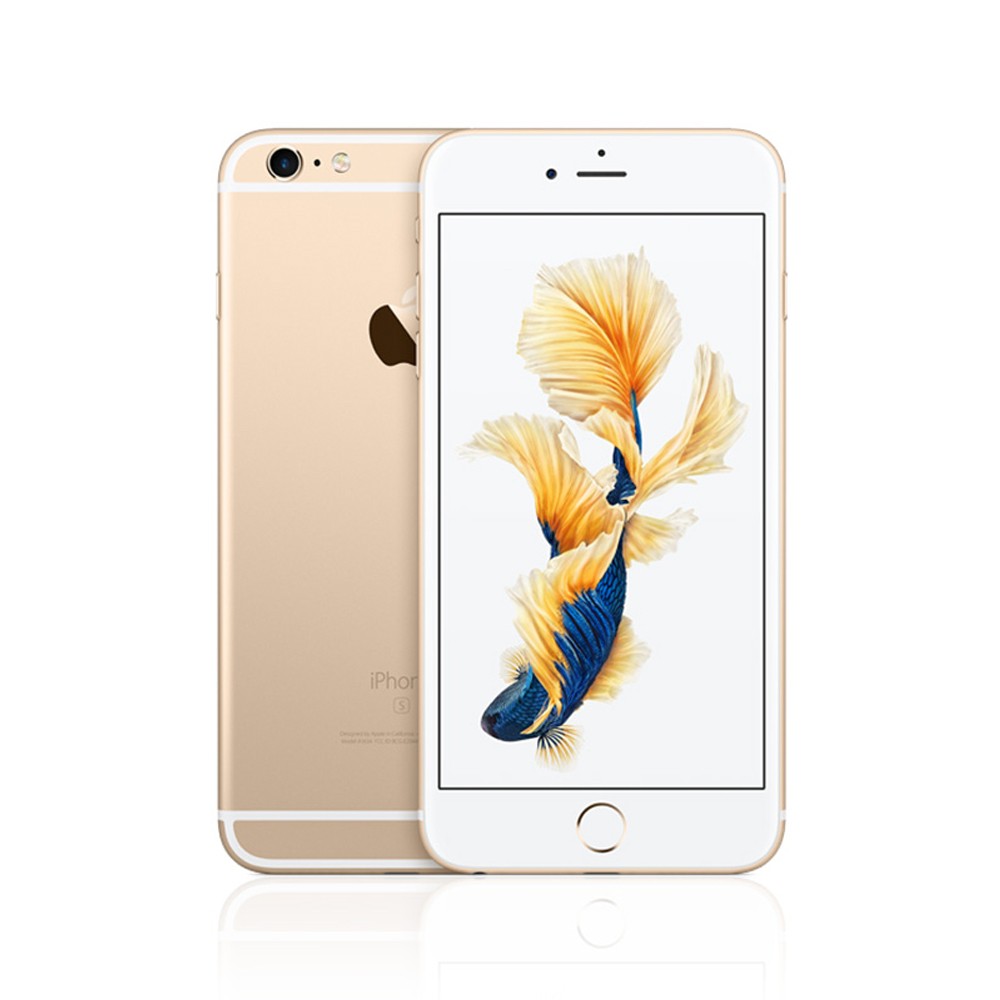 Refurbished Apple iPhone 6S Mobile PhoneUnlockedGood Condition gold 128gb Movilshacks