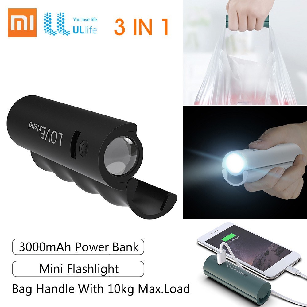 Xiaomi UL Life Power Bank Mini LED Light 3000mAh