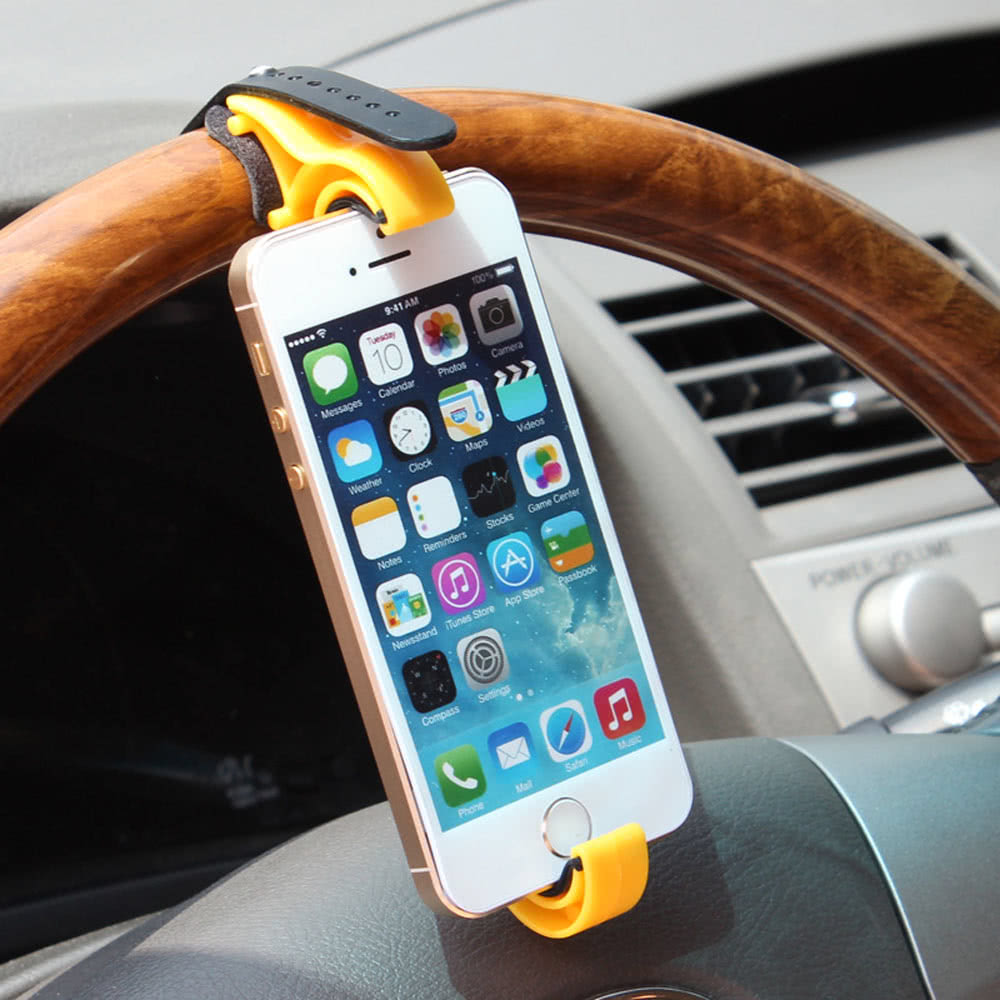 Car Steering Wheel Cradle Holder Clip