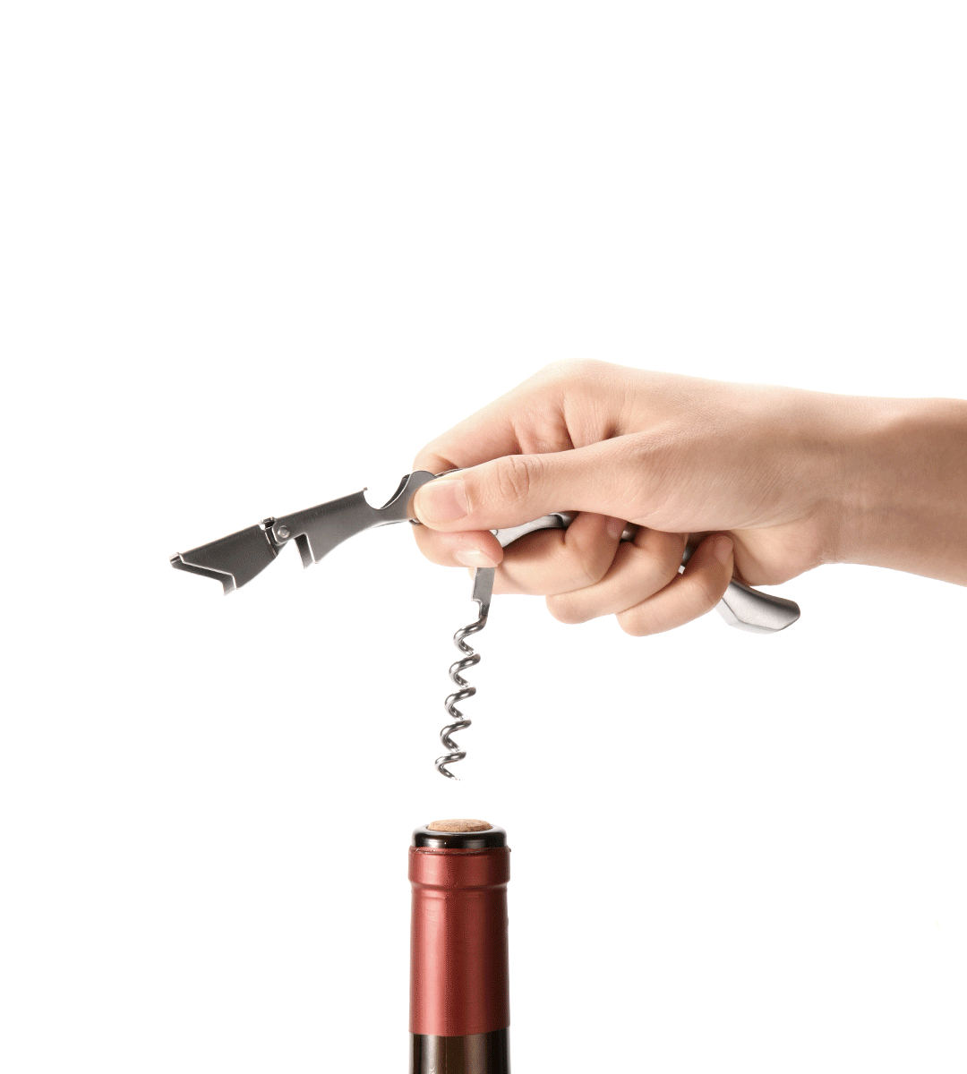 Circle Joy Stainless Steel Wine Opener Multifunctional Bottle Opener