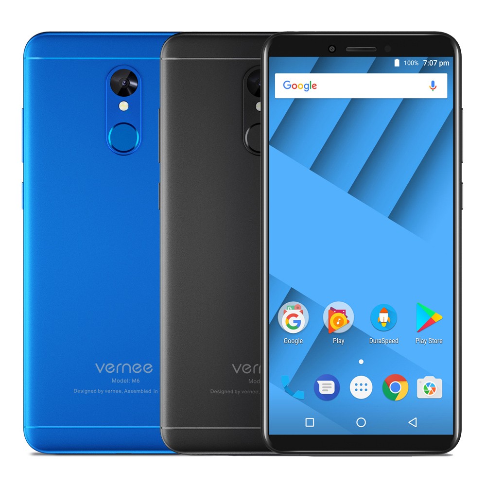 $ 24 KAPALI Vernee M6 4G Smartphone 4 + 64G, ücretsiz kargo $ 119.99 (Kod: DSVNM62) TOMTOP Technology Co, Ltd