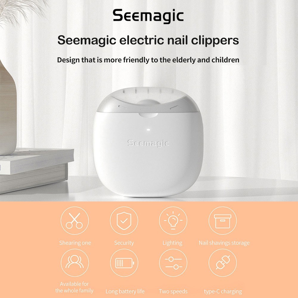 Seemagic Electric Automatic Nail Clipper
