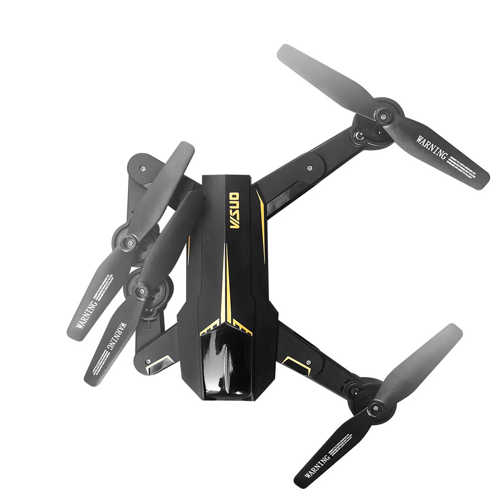 VISUO XS812 2.4G Wifi FPV GPS 4K Camera Drone Folding Headless Mode Follow Gesture Shooting One Key Return Drone for Adults