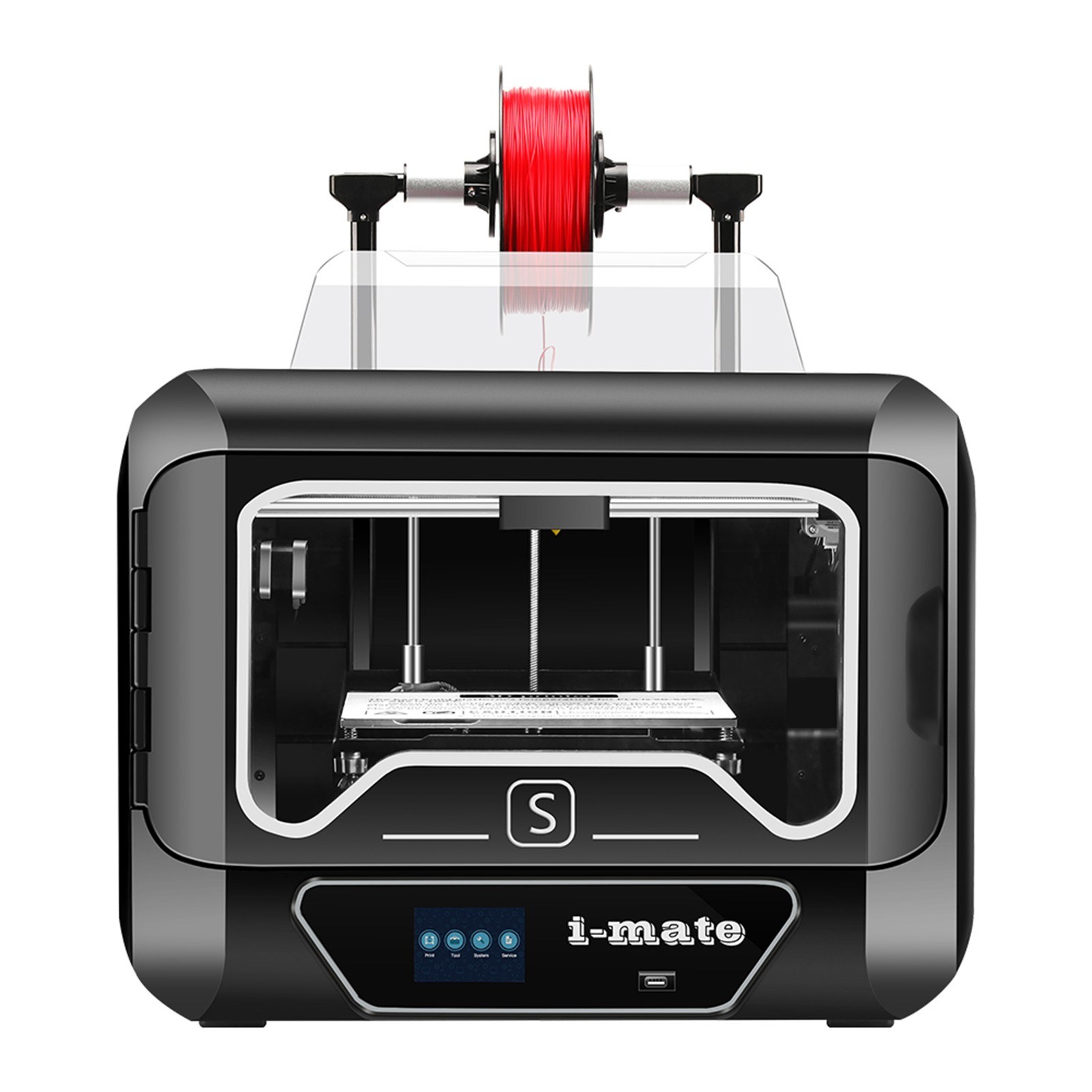 QIDI TECH imates Full Assembled 3D Printer with 3.5 Inch Touchscreen