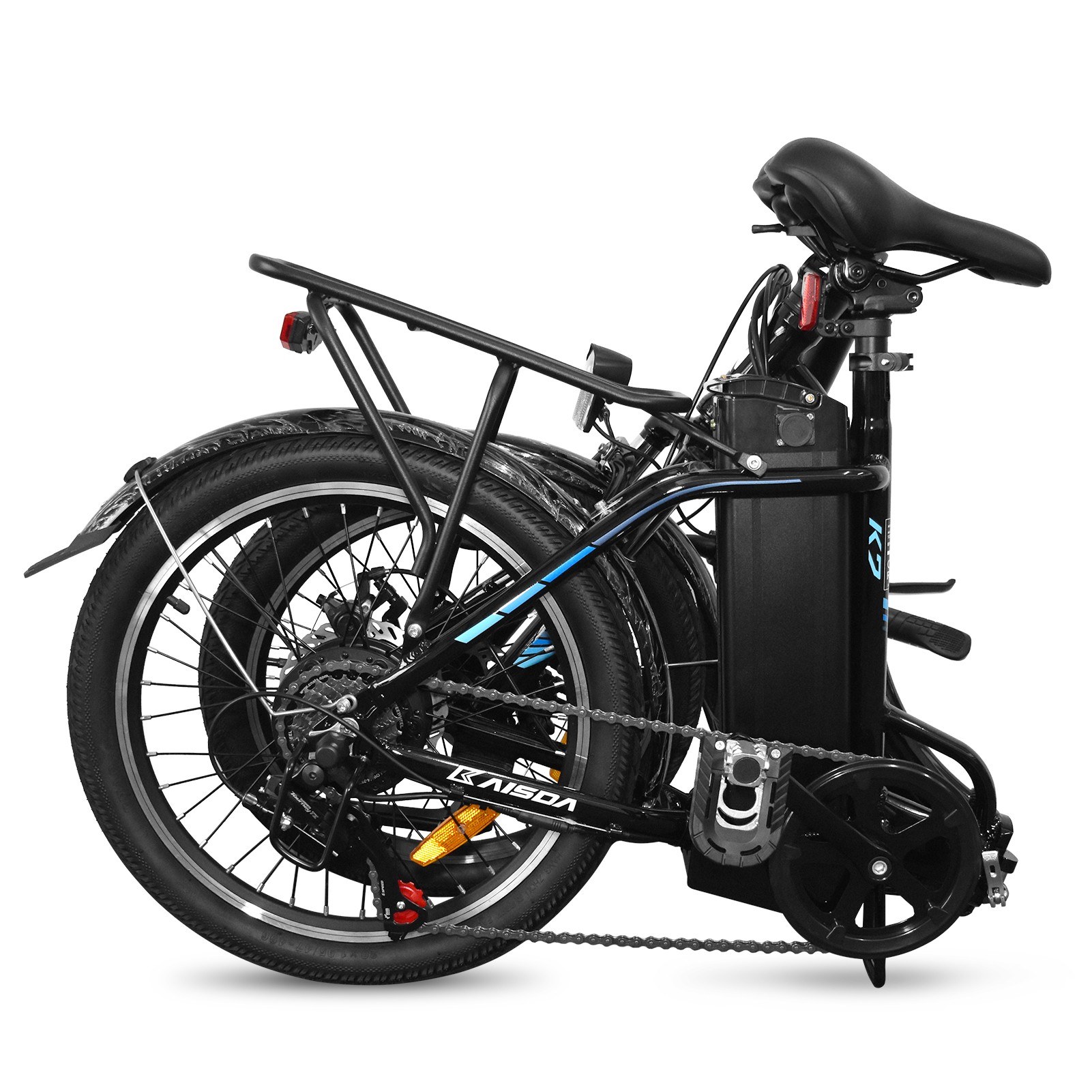 KAISDA K7 20 pouces pliable vélo de ville électrique avec 36V 12.5AH batterie amovible pour les