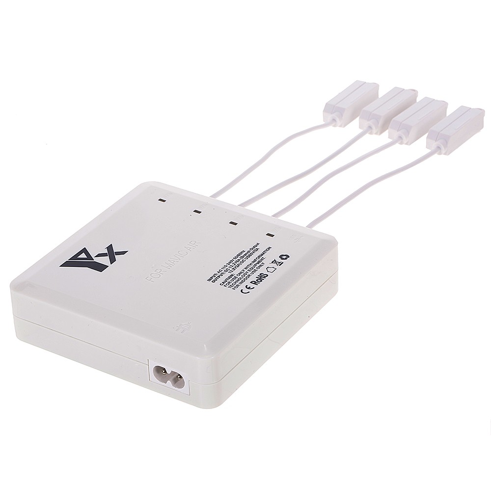 6 In 1 Smart Battery Multi-Ladegerät USB-Ladestation für DJI Mavic Air 2 Drone
