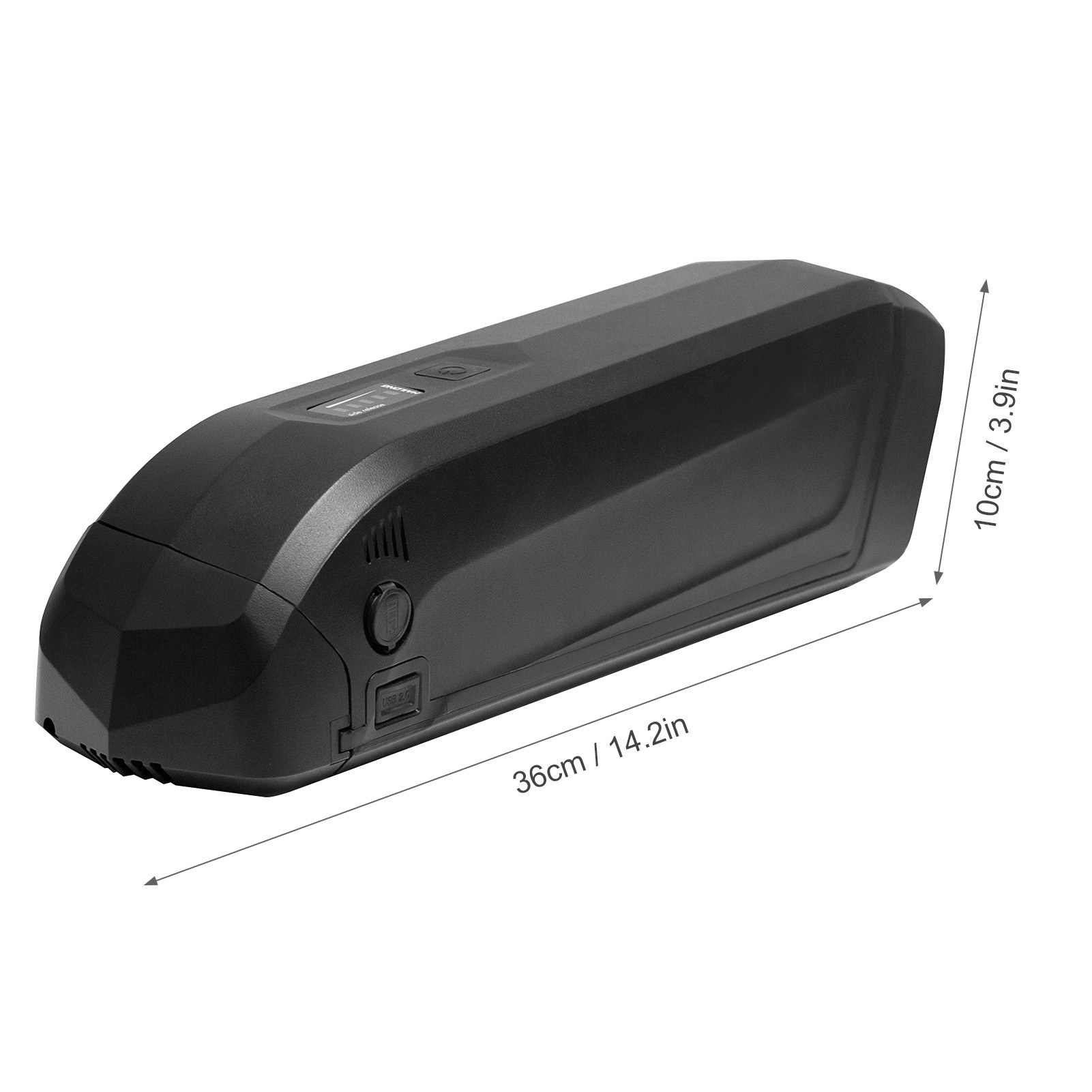 36V 10Ah 360W E Bike Battery Electric Bicycle Liion Battery Pack Fits on Down Tube