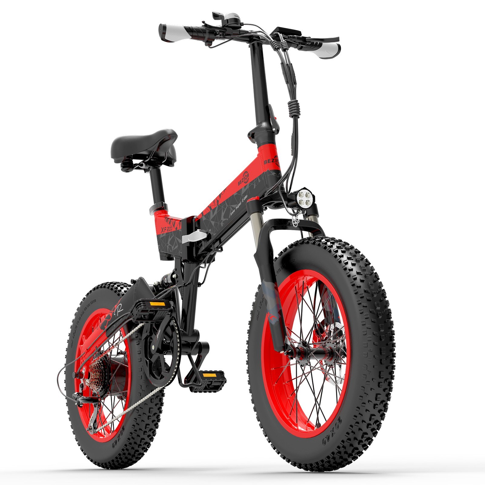 Cafago - 36% OFF BEZIOR XF200 1000W Motor Folding Electric Moped Bike,free shipping+$1504.57