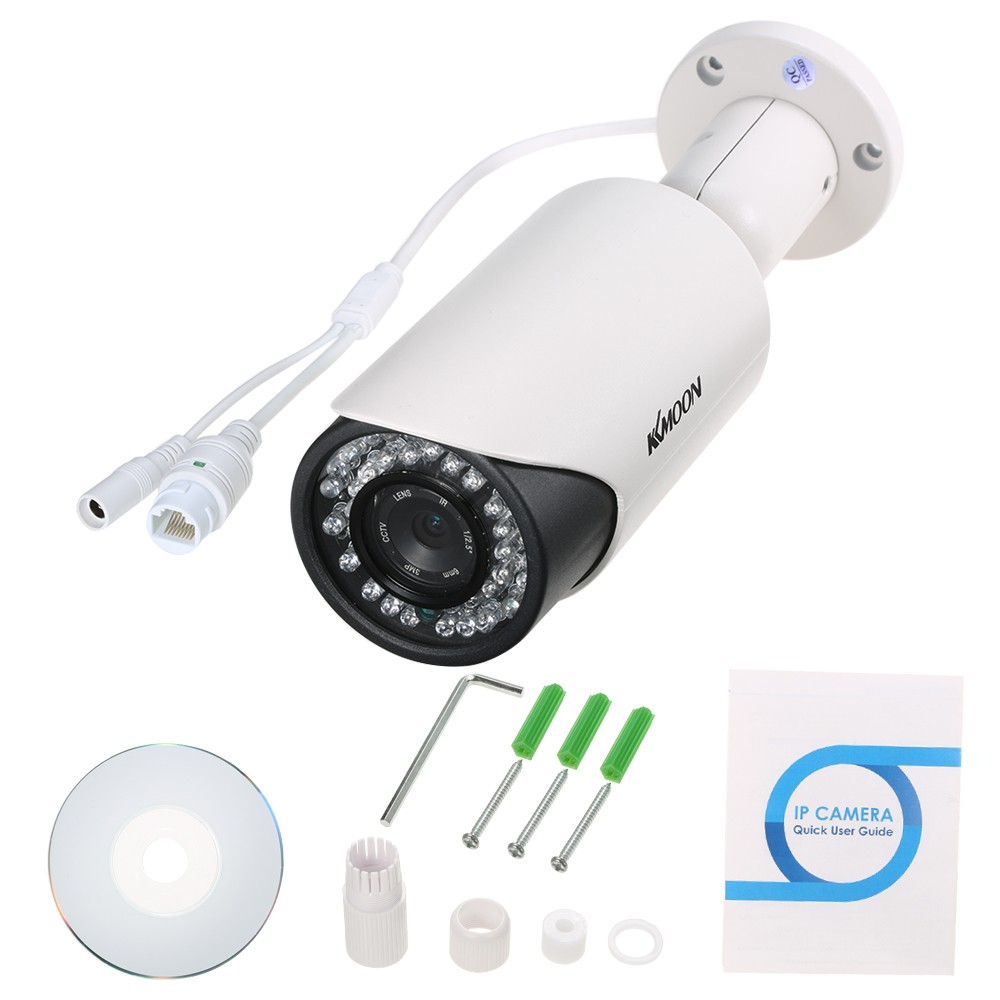 KKmoon 4MP HD POE IP Camera 6mm 1/3" CMOS P2P Onvif 42PCS ...