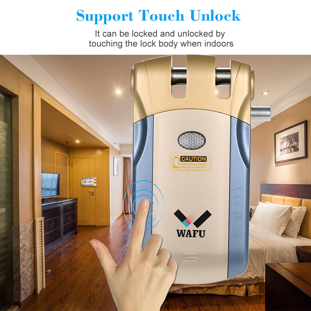 $10 OFF WAFU Wireless Security Invisible Keyless Entry Door,free shipping $85.99(code:SRMAT10) from TOMTOP Technology Co., Ltd