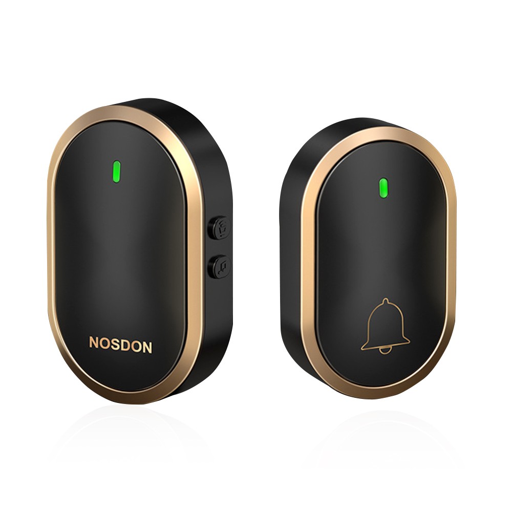 Cafago - 58% OFF Smart Wireless Doorbell Home Waterproof Outdoor Doorbell with 60 Music/Volume Adjustment Security Door Bell,free shipping+$16.79