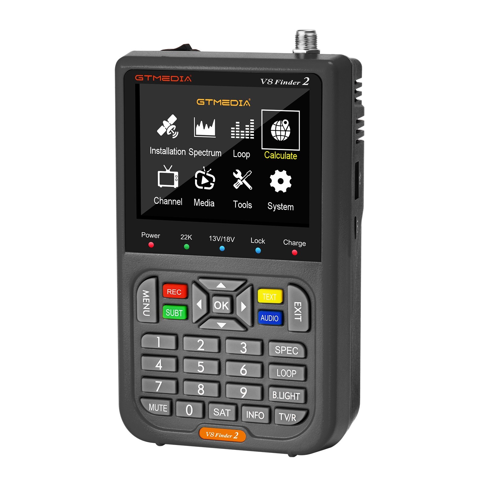 GTMEDIA V8 Finder 2 Télémètre DVB-S/S2/S2X Récepteur de signaux