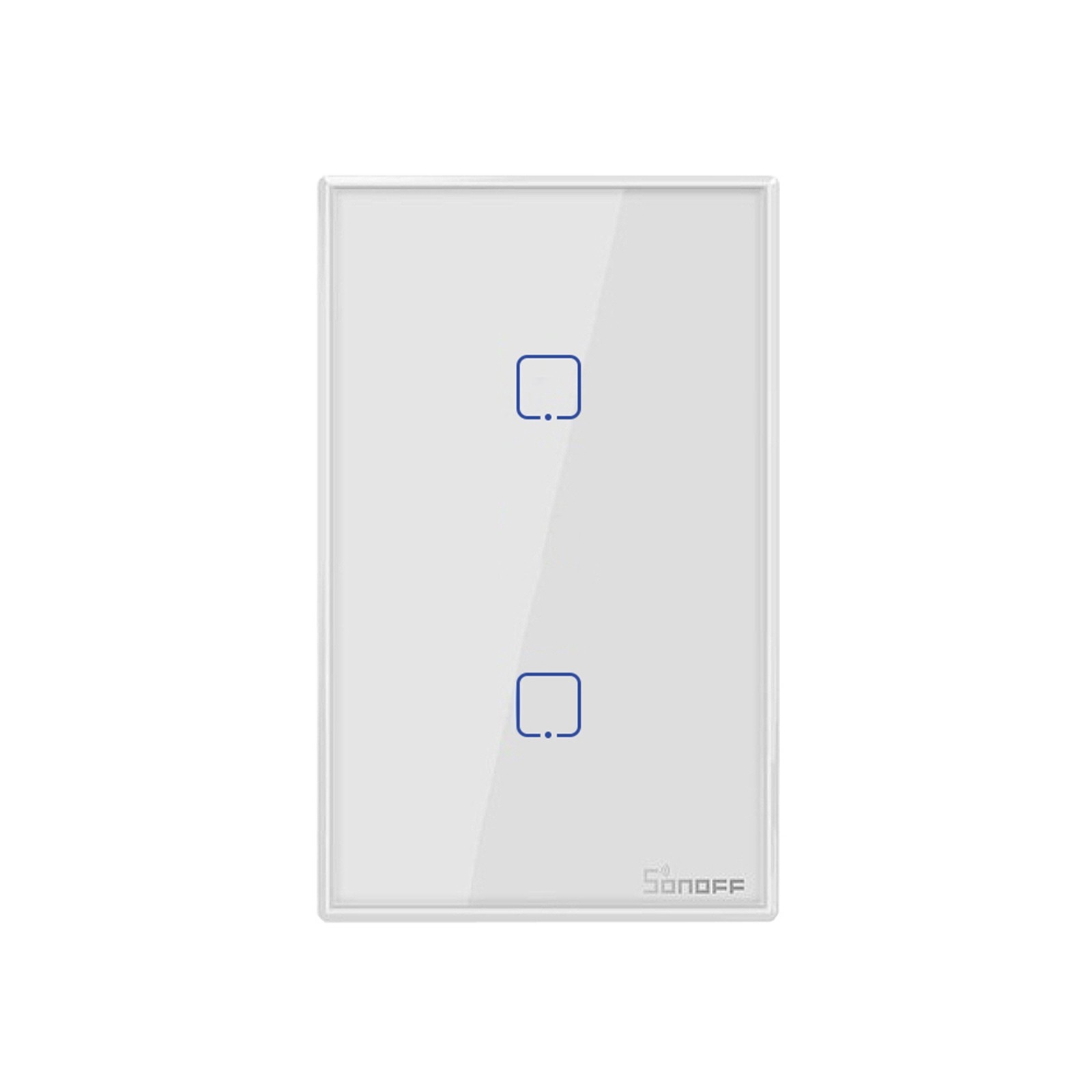 SONOFF T2US2CTX 2 Gang Smart WiFi Wall Light Switch 433MHz RF Remote