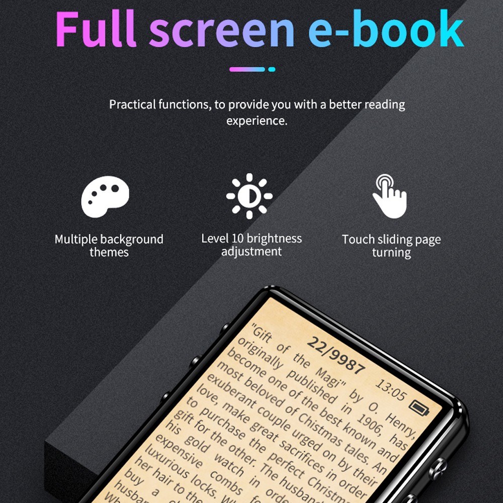 IQQ X62 16GB MP3 Player Metal HiFi Music Player APE FLAC WAV Loseless