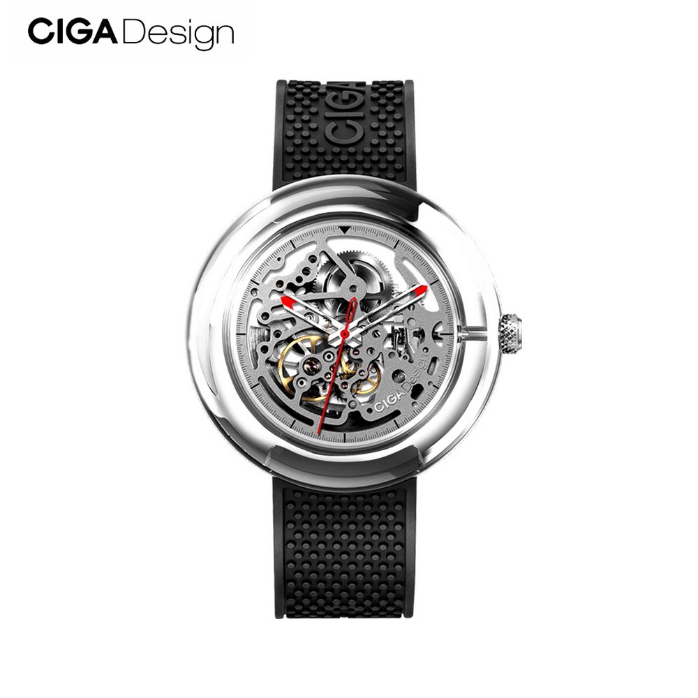 Xiaomi ciga design creative leather strap automatiс silver. часы xiaomi механические ciga. Xiaomi ciga design.