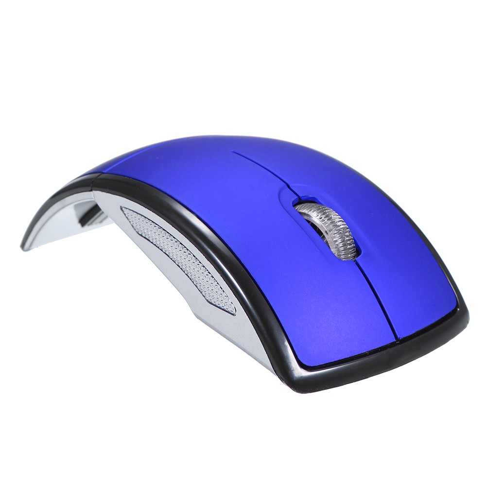 Best Foldable Wireless Mouse 2.4G Computer blue Sale Online Shopping