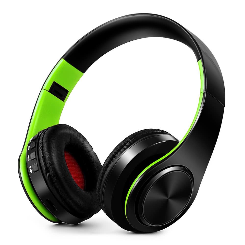 Best Wireless Bluetooth Headphones Stereo green Sale Online Shopping