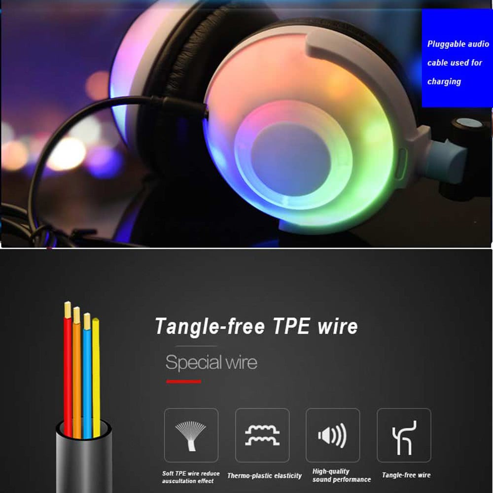 headphone folded ears earlaps with led light button battery soft band headset sales headphone folded ears earlaps with led light button battery soft band headset sales