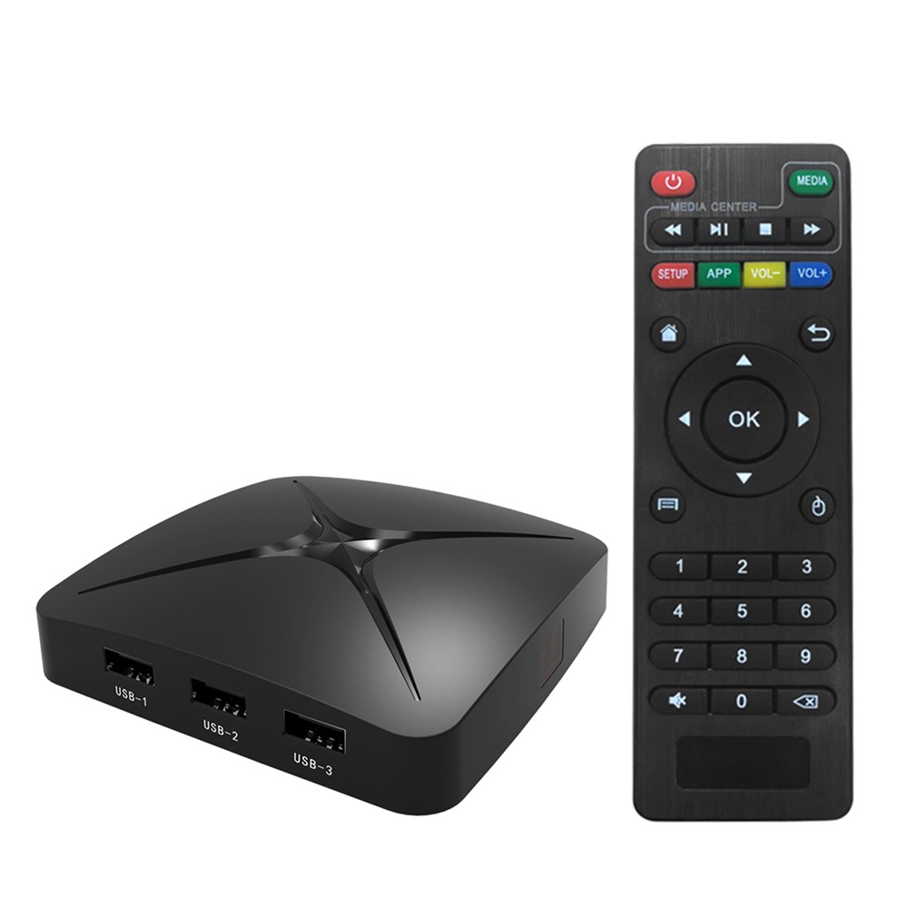 T96N+ Android 7.1 TV Box 4GB / 32GB 4K US