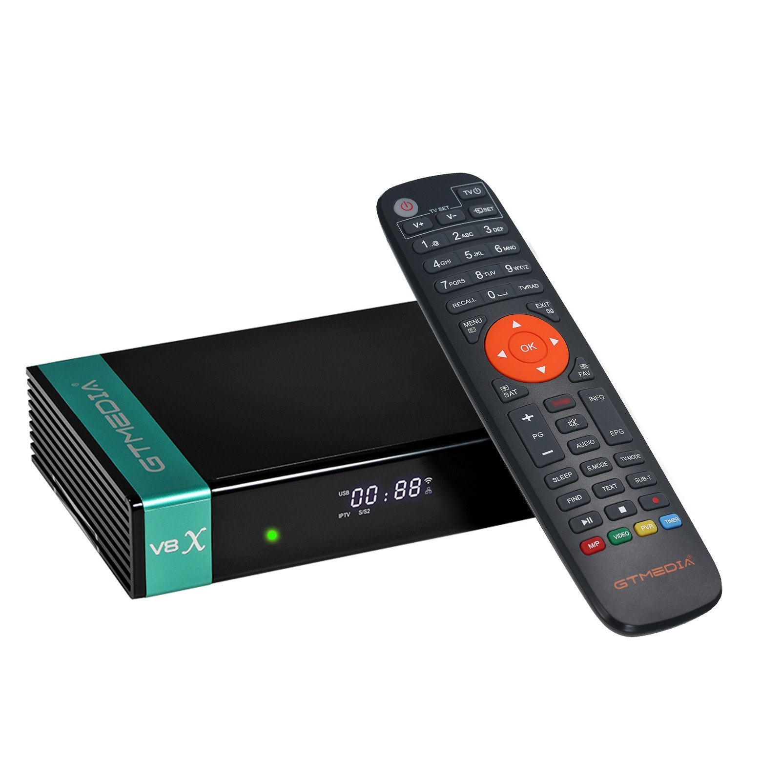 Gtmedia V8x Dvb-ss2s2x Fta Receptor De Señal Digital Set- Gtmedia V8x Dvb-ss2s2x Fta Receptor De Señal Digital Set-