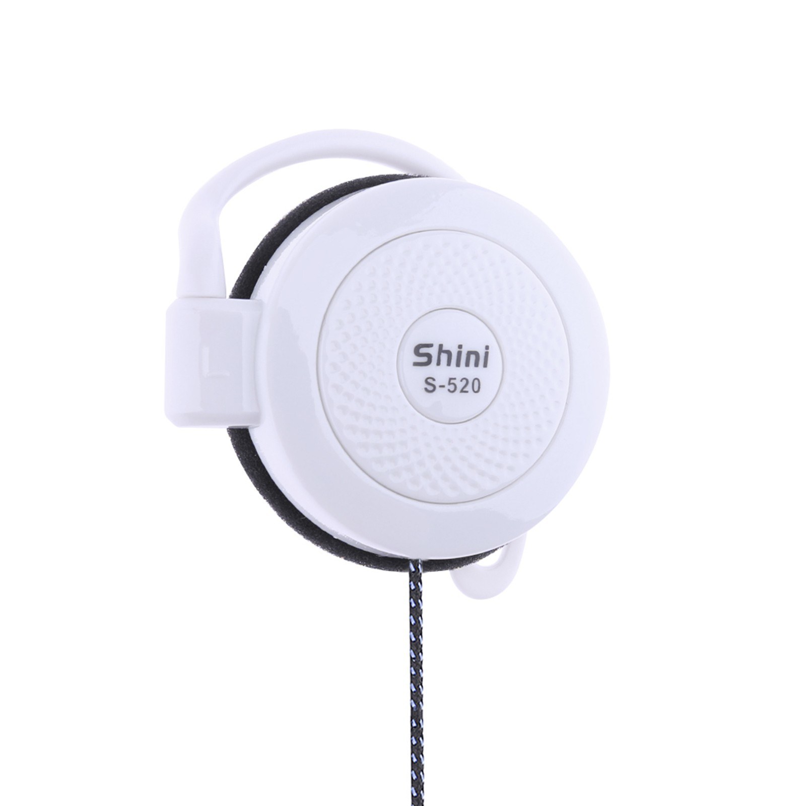 SHINI S520 3.5mm Wired Headset Ear Hook Headsets Stereo Game Sports ...