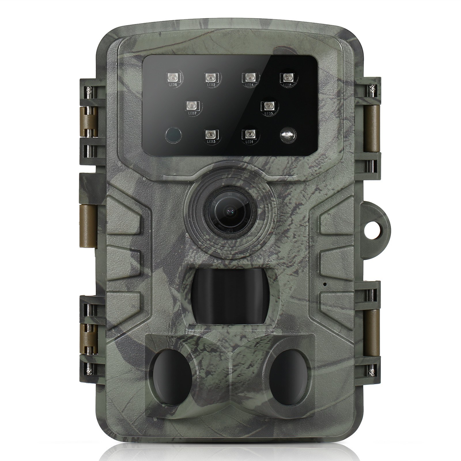 Trail Camera Waterproof 20MP 1080P Hunting Game Camera with 3 Infrared Sensors Night Vision Motion Activated Wildlife Scouting Camera