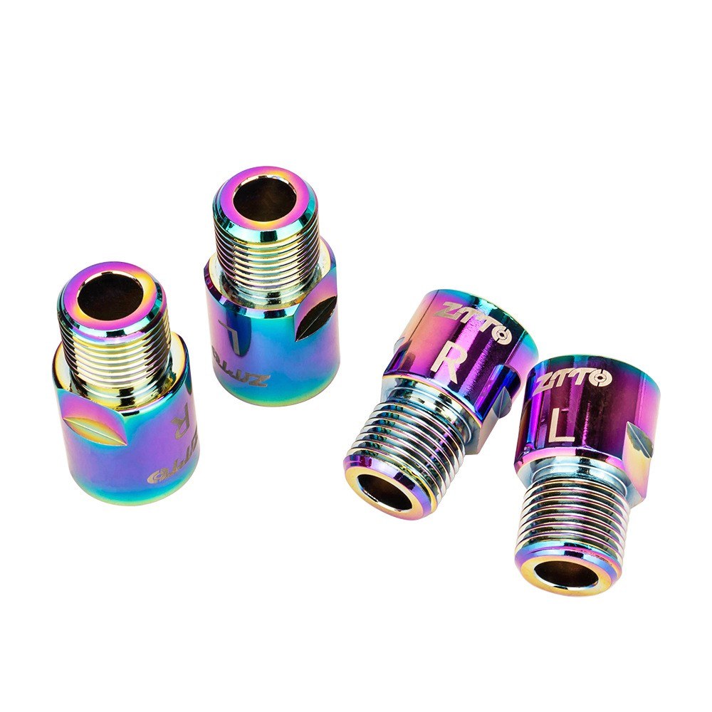 ZTTO 1 Pair MTB Road Bike Pedal Extenders Bicycle Pedal Adapter