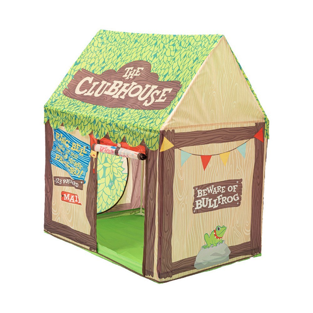 Indoor Kids Small-House Tent Compact Size Home GameRoom Tent Playing House Tent Toys Tent for Children with Roll-up Door and Window