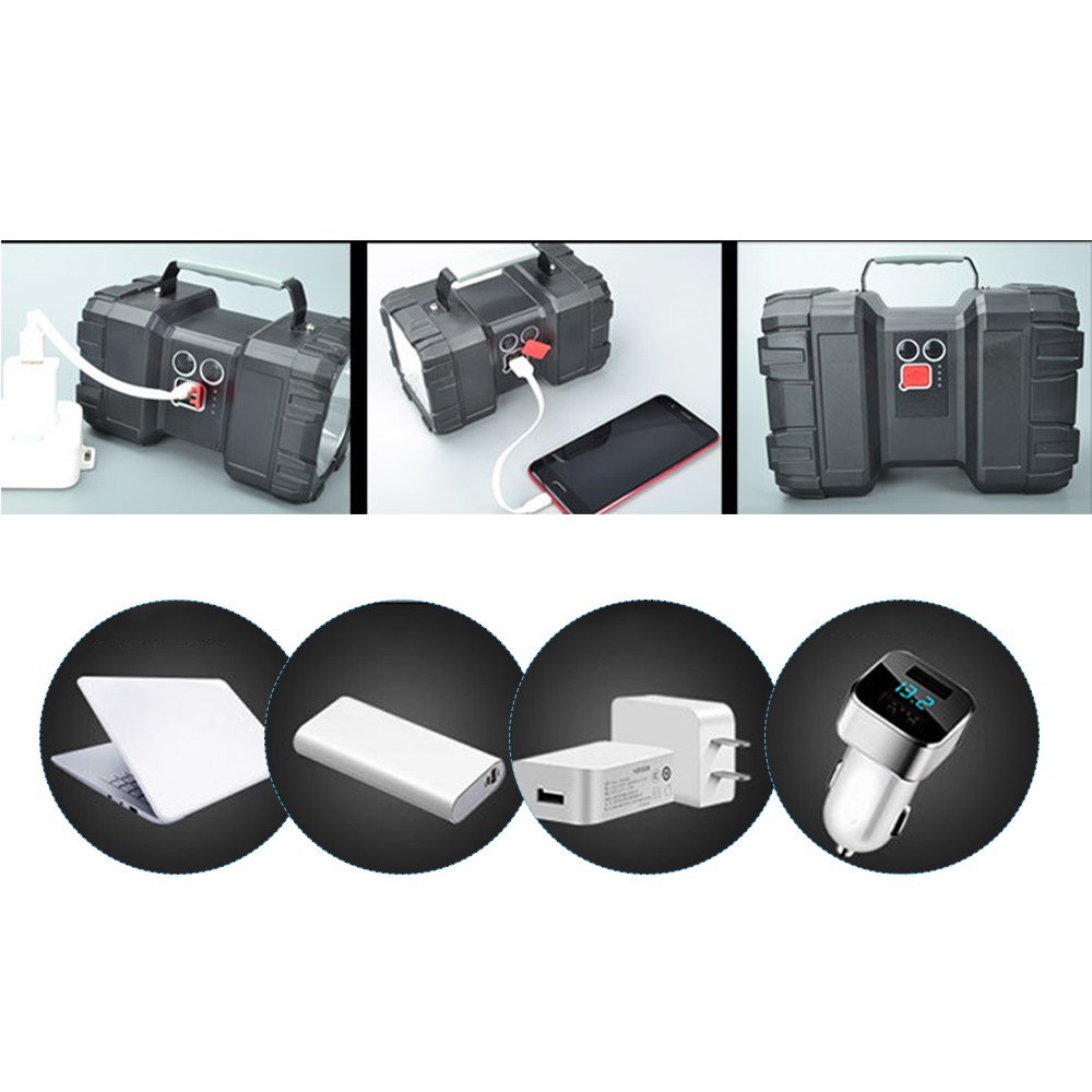 Beste Helle Doppelköpfe Taschenlampe 01 # l Verkauf Online Einkaufen