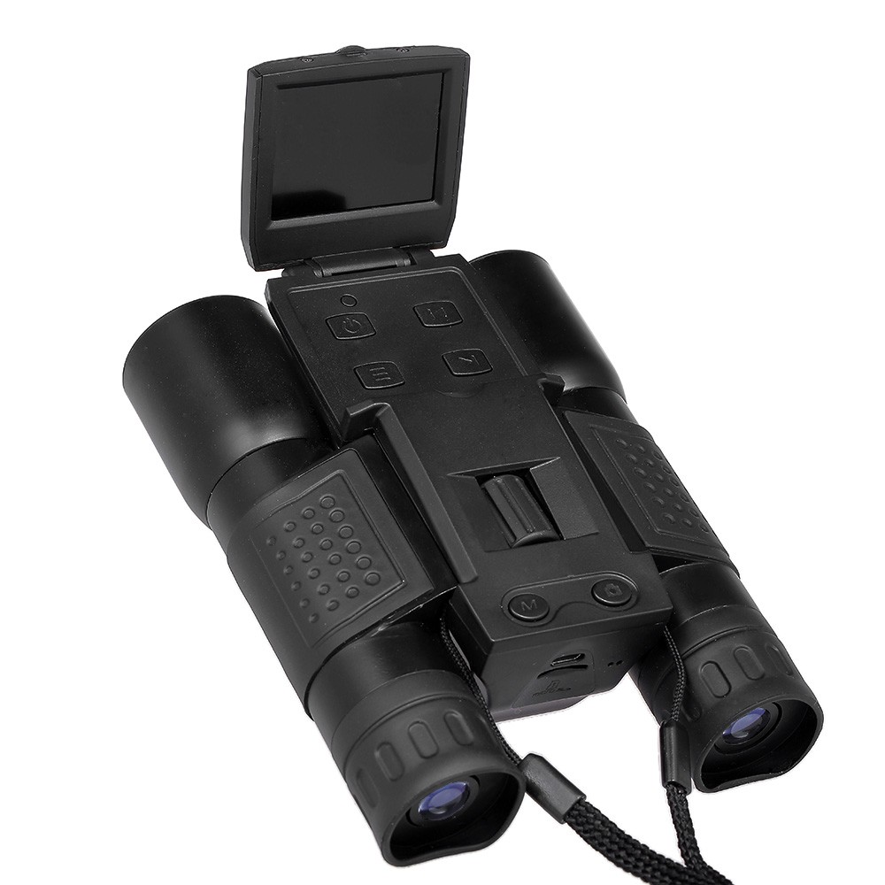 Lornetka Z 12 Krotnym Cyfrowym Aparatem Fotograficznym 720p Teleskop Z Rejestratorem Wideo