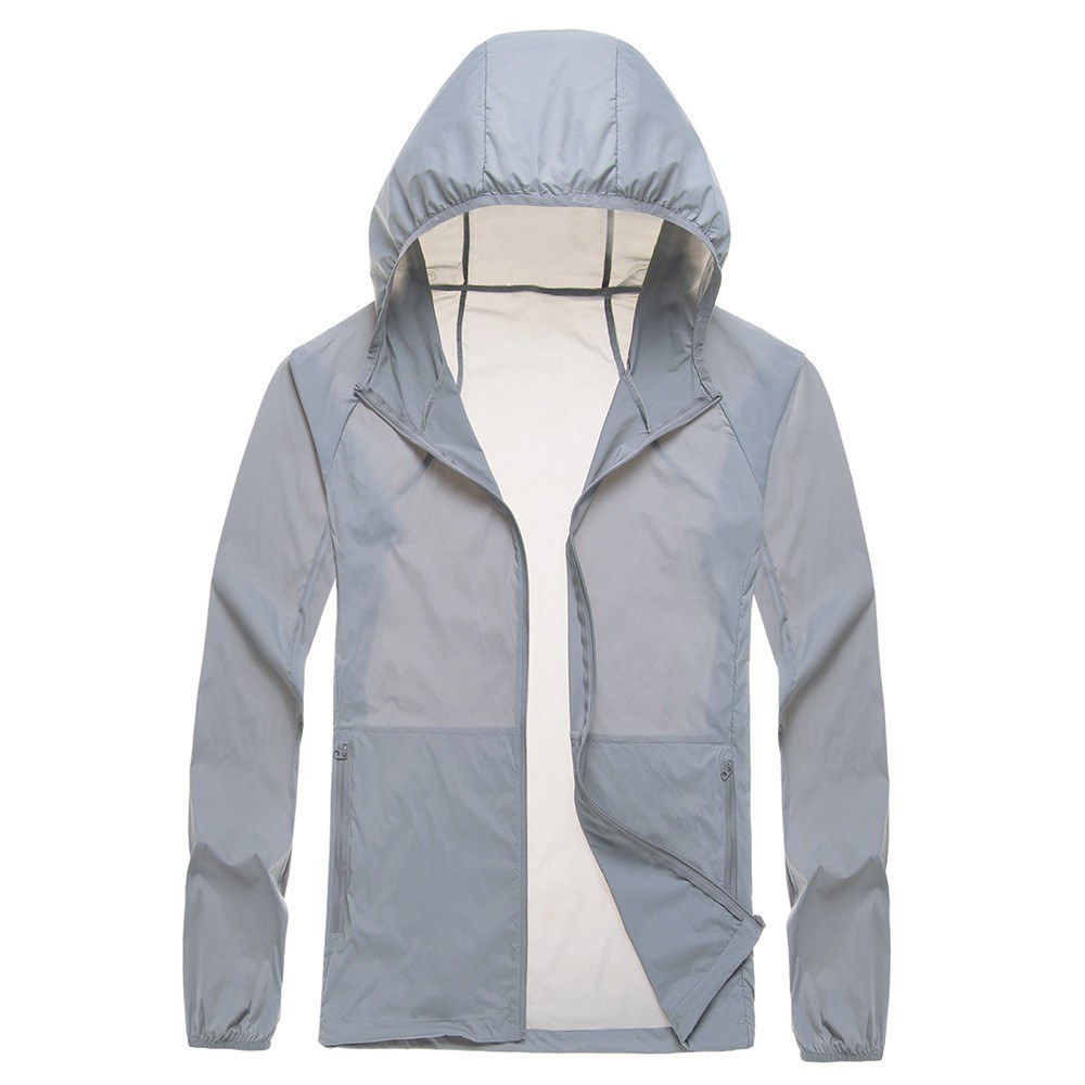 Men Sun Protective Clothing UVProof Quick Dry Thin Breathable