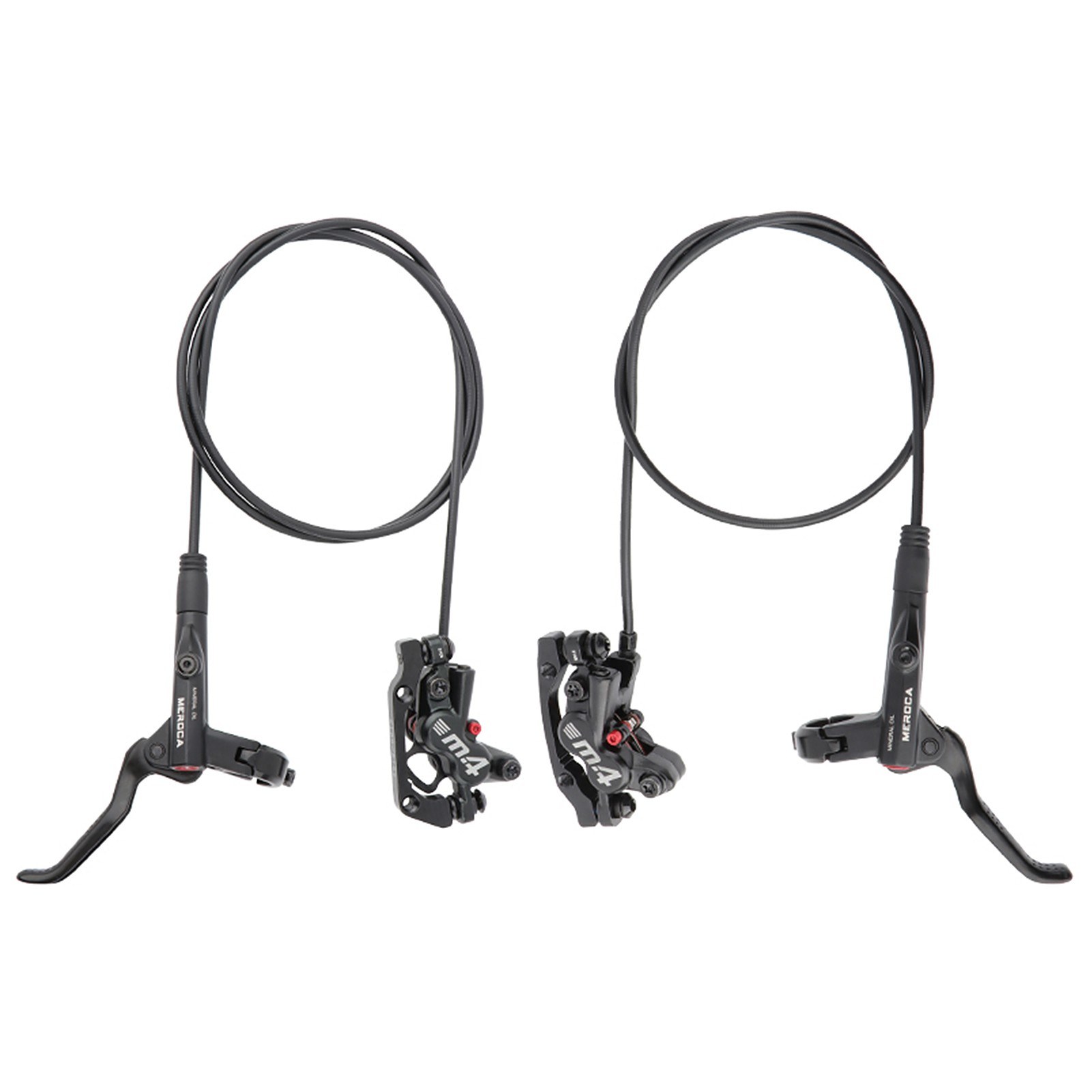 MTB Hydraulic Disc Brake Rear Caliper with Hydraulic 4 Pistons and Two